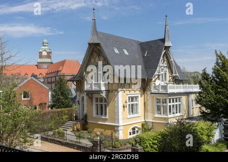 Bâtiment historique à Flensburg, Schleswig-Holstein, Allemagne Banque D'Images