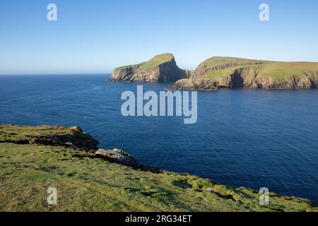 Paysage Fair Isle Banque D'Images