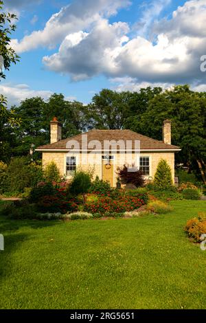 Ferguson Cottage, Galt Horticultural Society, Cambridge Ontario Canada. Banque D'Images