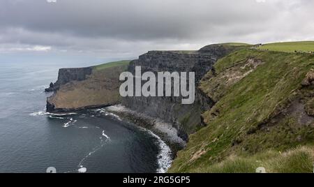 Les falaises de Moher en Irlande Banque D'Images