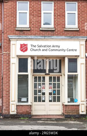 Église et centre communautaire de l'Armée du Salut, Rothwell, Angleterre. Banque D'Images