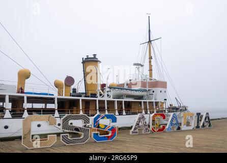 CSS Acadia Museum navire du Musée maritime de l'Atlantique à Halifax Nouvelle-Écosse Canada Banque D'Images