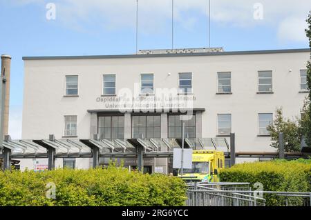 Hôpital universitaire Limerick. Irlande Banque D'Images