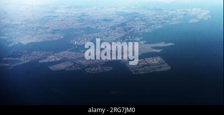 Vue aérienne de Bahreïn. Banque D'Images