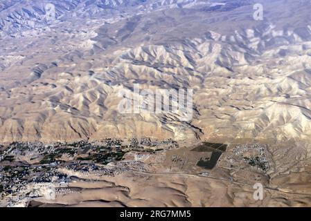 Vue aérienne de Jéricho , Palestine. Banque D'Images