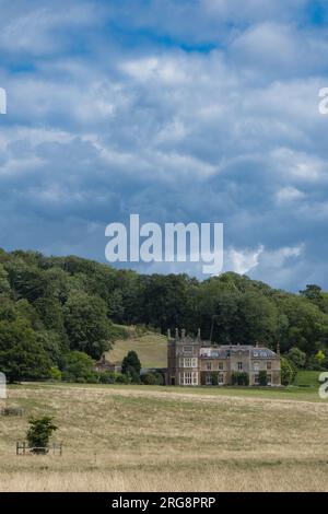 Titsey place Manor House dans le nord Downs Surrey Banque D'Images