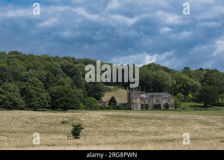 Titsey place Manor House dans le nord Downs Surrey Banque D'Images