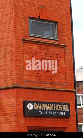 The Manchester Coffee Tavern Co Ltd - mouvement de tempérance de 1880 pour rivaliser avec les pubs alcooliques et les palais de gin, 8 Fairfield St, Manchester M1 3GF Banque D'Images