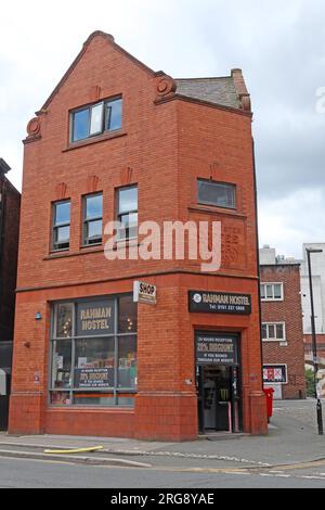 The Manchester Coffee Tavern Co Ltd - mouvement de tempérance de 1880 pour rivaliser avec les pubs alcooliques et les palais de gin, 8 Fairfield St, Manchester M1 3GF Banque D'Images