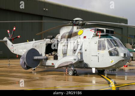 Westland WS-61 Sea King ASaC7 XV656. Surveillance et contrôle aéroportés Mk.7, converti de AEW2. Version Airborne Early Warning avec 849 NAS Banque D'Images