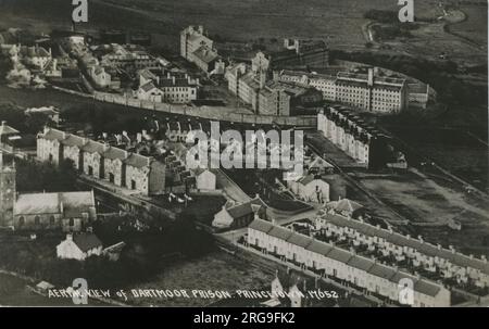 Prison de Dartmoor, Princetown, Yelverton, parc national de Dartmoor, Devon, Angleterre. Banque D'Images