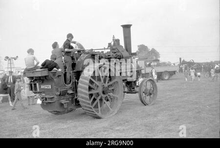 Moteur à usage général Burrell, réf. AH5239 , numéro : 2479. Construit en 1909 par Charles Burrell & Sons de Thetford, Norfolk, alimenté par un moteur à vapeur composé à simple manivelle de 8 PSN. Banque D'Images