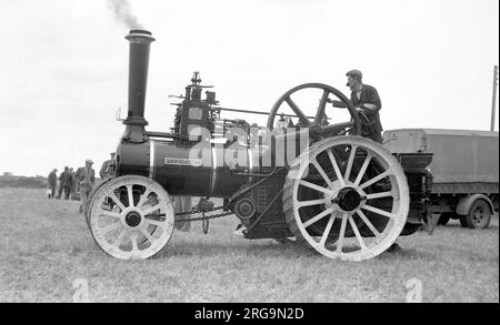 Moteur à usage général Burrell, réf. AH 5278, numéro: 3262, 'persévérance'. Construit en 1910 par Charles Burrell & Sons de Thetford, Norfolk, alimenté par un moteur à vapeur composé à simple manivelle de 5 PSN. Banque D'Images