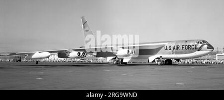 United States Air Force - Boeing B-52F-70-BW StratoFortress 57-0163 du Commandement aérien stratégique. Banque D'Images