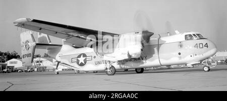 United States Navy - Grumman C-2A-05-GR Greyhound 152789 (msn , code de base 'RG', indicatif d'appel '404') de VRC-50. Banque D'Images