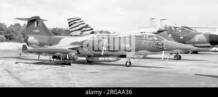 Armée de l'air belge - Lockheed F-104g FX86 Banque D'Images