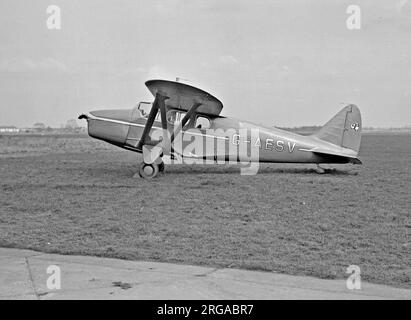 Aérodrome de Heston en mai 1939. Heston était un aérodrome situé à l'ouest de Londres, en Angleterre, opérationnel entre 1929 et 1947. Banque D'Images