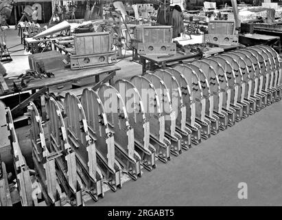 Aérodrome de Heston en mai 1939. Heston était un aérodrome situé à l'ouest de Londres, en Angleterre, opérationnel entre 1929 et 1947. Banque D'Images