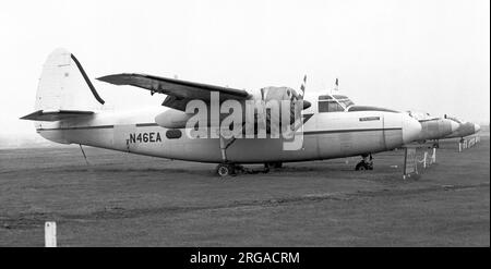 Hunting-Percival P.66 Pembroke C.1 N46EA (msn PAC/66/083, ex XK885) Banque D'Images