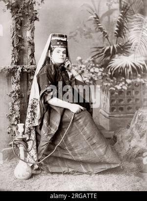Femme de Jérusalem, c.1880 . Banque D'Images