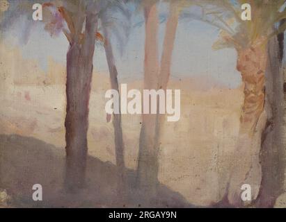 Espagne (Elche) 1899 de Jan Ciągliński Banque D'Images