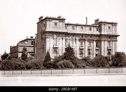 C. Australie 1890 - Chambre du Parlement Melbourne, Victoria Banque D'Images