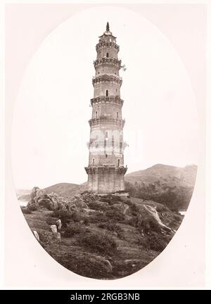 John Thomson (14 juin 1837 - 29 septembre 1921) photographe écossais, actif en Chine vers 1870, tiré d'un album de ses images : Banque D'Images