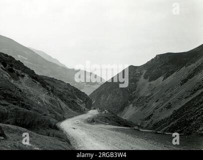 Col Synchnant, Conwy, Nord du pays de Galles. Banque D'Images