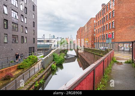 Rochdale Canal, Ancoats, Manchester, M4. Banque D'Images