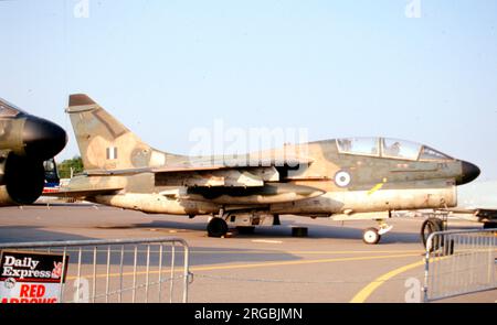 Hellenic Air Force - Ling-Temco-Vought TA-7H Corsair II 161219 (msn TH02), du 345 Mira, à RAF Fairford le 13 juillet 1989 pour le Royal International Air Tattoo. Banque D'Images