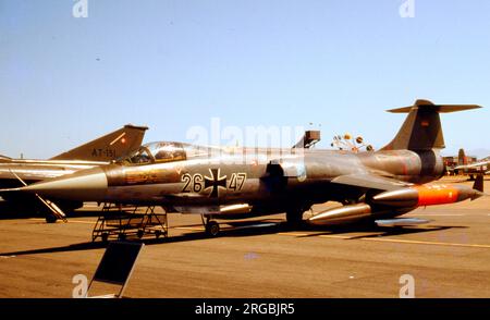 Luftwaffe - Lockheed F-104g Starfighter 26+47 (msn 683D-7307), of Banque D'Images