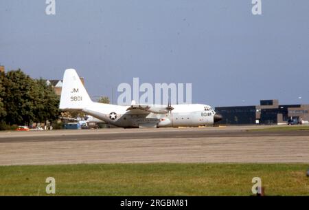 Marine des États-Unis (USN) - Lockheed C-130F Hercules 149801 (msn 282-3686) Banque D'Images
