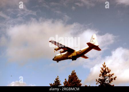 United States Navy (USN) - Lockheed C-130F Hercules 149787 (msn 282-3636). Banque D'Images