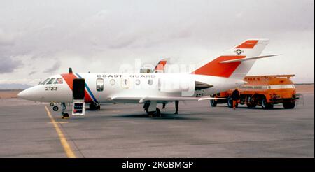 Garde côtière des États-Unis - Dassault-Breguet HU-25A Guardian 2122 'Miami' (msn 433). Banque D'Images