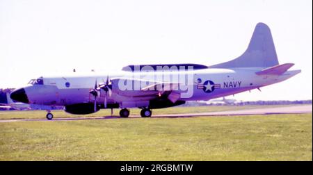 United States Navy (USN) - Lockheed EP-3E Aries, ELINT Gathering Aircraft. Banque D'Images