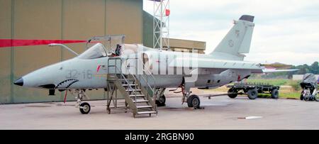 Aeronautica Militare - AMX international AMX MM7187 / 32-16 (msn IX099), de 32 Stormo à la base aérienne Amendola, près de Foggia., (Aeronautica Militare - Italian Air Force) Banque D'Images