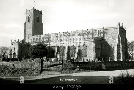 L'église Holy Trinity, Blythburgh, Suffolk Banque D'Images