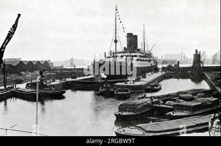 Surrey commercial Docks on the River Thames, Londres Banque D'Images