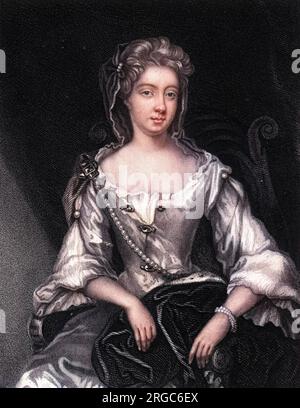 ANN, duchesse de MONMOUTH (née Scott) épouse (1) de James Scott, fils naturel de Charles II (2) Charles troisième baron Cornwallis. Banque D'Images