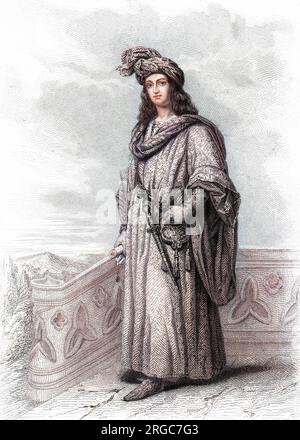 LOUIS, duc d'ORLÉANS roi de France : deuxième fils de Charles V et frère de Charles VI Banque D'Images