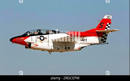 North American Rockwell T-2C Buckeye N27WS - 155239. Banque D'Images