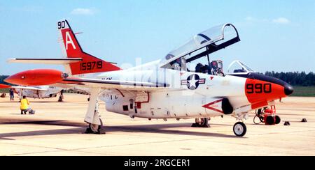 Marine des États-Unis - North American Rockwell T-2C Buckeye 159719, de VT-19. Banque D'Images
