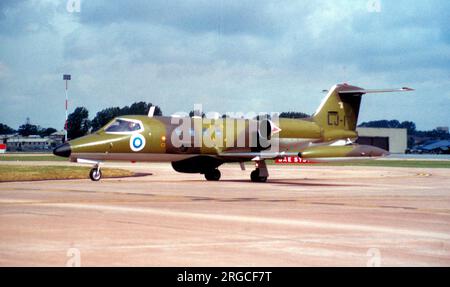 Suomen ilmavoimat - Learjet 35A LJ-1 (msn 35-430), de TukiLLv, à la RAF Fairford pour la RIAT 2005 le 18 juillet 2005. (Suomen ilmavoimat - Force aérienne finlandaise). Banque D'Images
