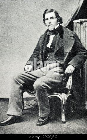 Ferdinand Victor Eugène Delacroix (1798-1863), artiste français Banque D'Images