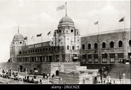 Entrée au stade, exposition de l'Empire britannique, Wembley Banque D'Images