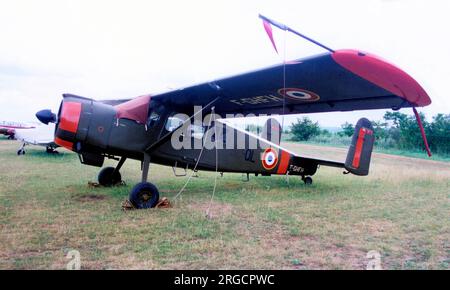 Max Holste MH.1521M Broussard F-GHFH / 30-QL (msn 309), plus tard N309MD et N77RZ aux États-Unis. Banque D'Images