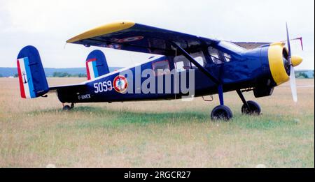 Max Holste MH.1521M Broussard F-BNEX / 50S9 (msn 108) Banque D'Images