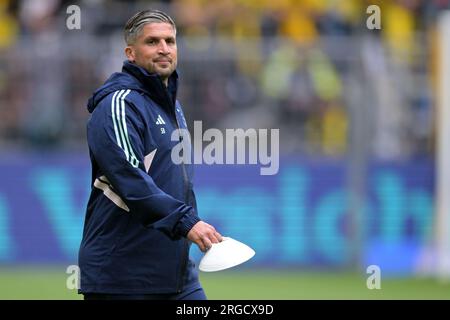 DORTMUND - l'entraîneur adjoint de l'Ajax a déclaré Bakkati lors du match amical entre le Borussia Dortmund et l'Ajax Amsterdam au signal Iduna Park le 6 août 2023 à Dortmund, en Allemagne. AP | taille néerlandaise | GERRIT DE COLOGNE Banque D'Images