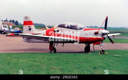 Armee de l'Air - Embraer EMB-312 Tucano 471 / 312-JP (msn 312471), du DV05.312. (Armée de l'Air - Armée de l'Air française) Banque D'Images