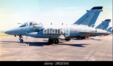 Aeronautica Militare - AMX International AMX MM7161 / 2-21 (msn IX073), de 2 Stormo. (Aeronautica Militare - Force aérienne italienne) Banque D'Images